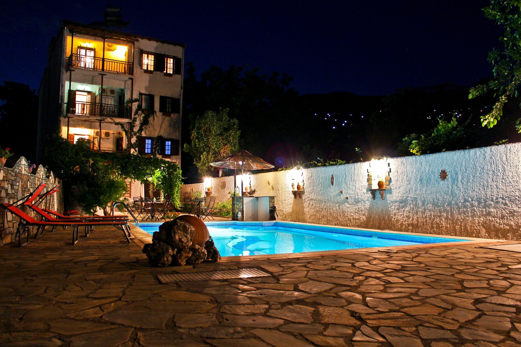 Seranides Boutique Hotel Kato Gatzea Bagian luar foto